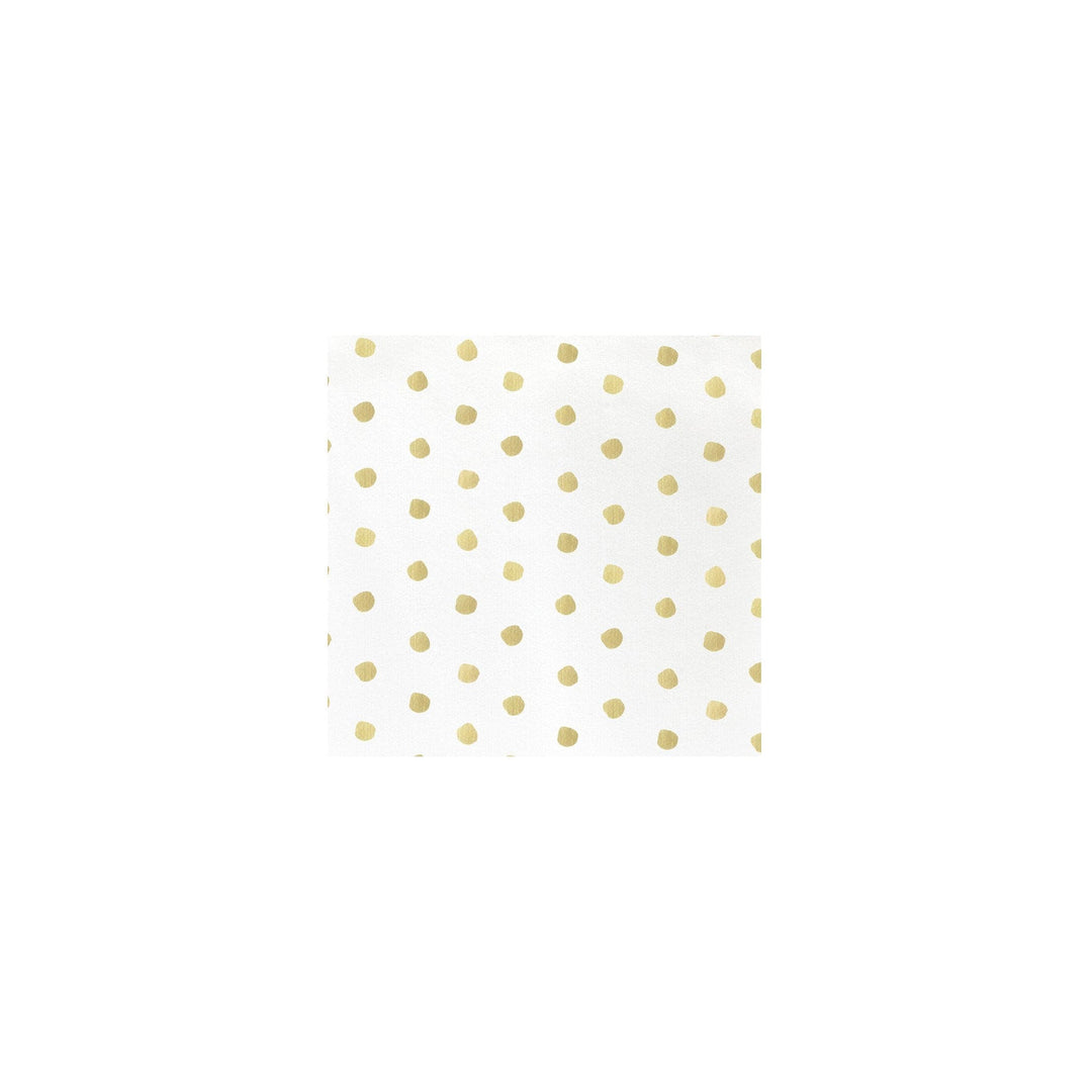 Papersoft Napkins Linen Dot Cocktail Napkins (Pack of 20) by VIETRI