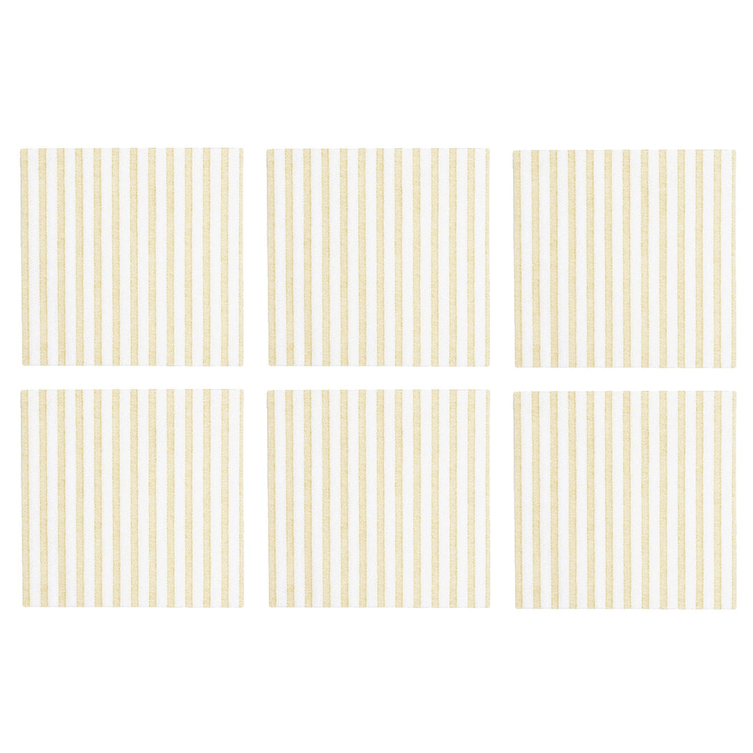 Papersoft Napkins Capri Cocktail Napkins (Pack of 20) - Set of 6