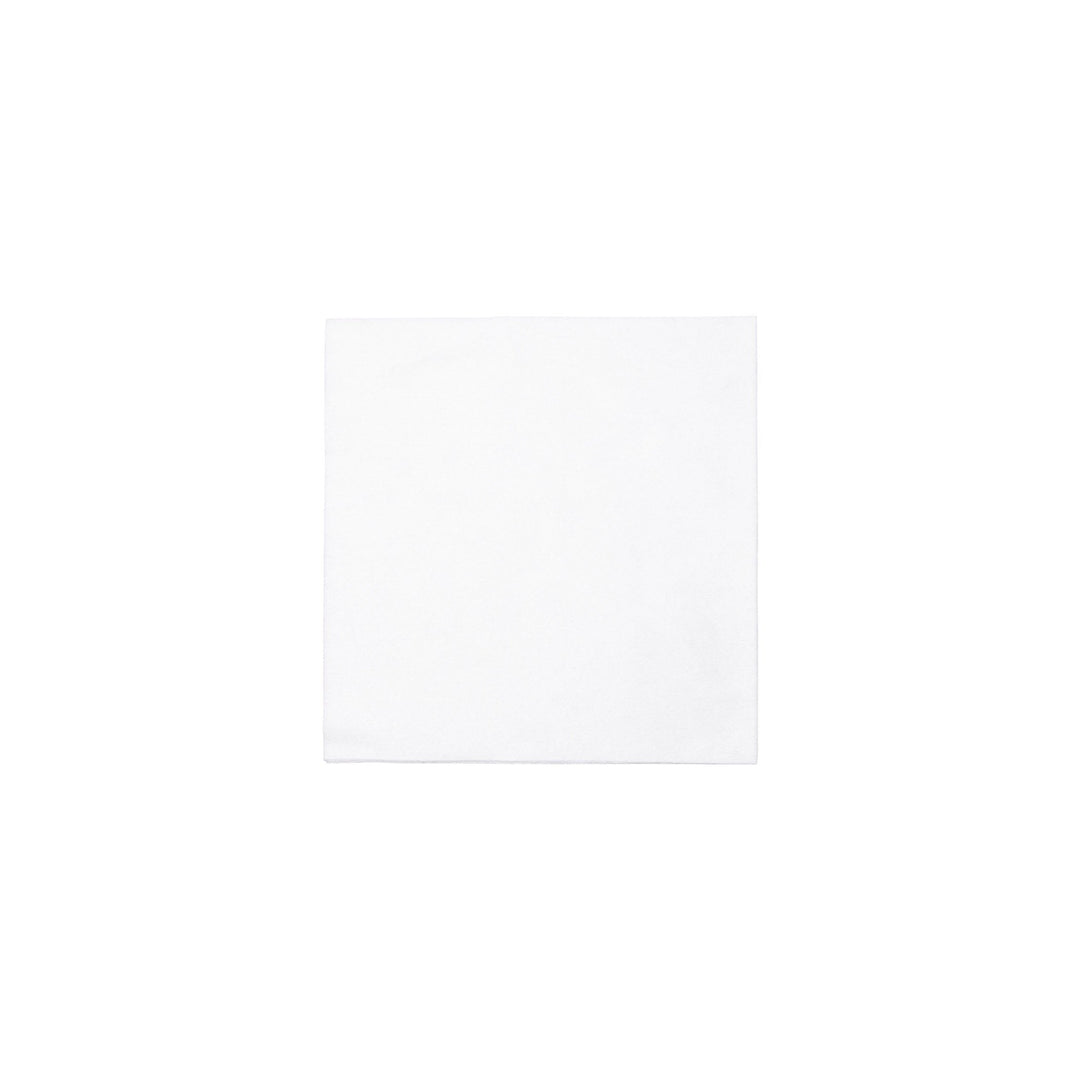 Papersoft Napkins Bianco Solid Cocktail Napkins by VIETRI