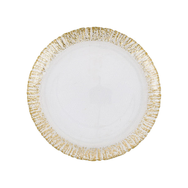 Rufolo Glass Dinner Plate  