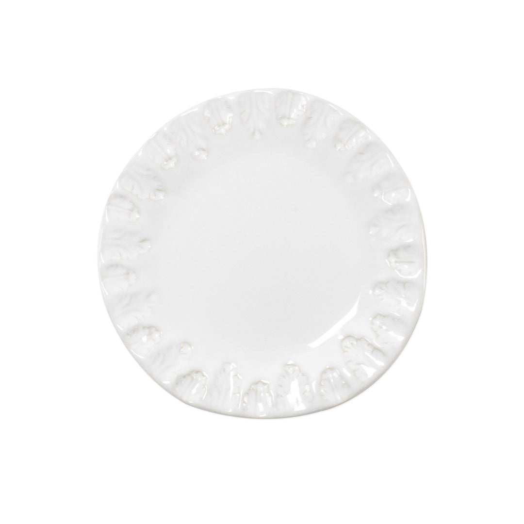 Incanto Stone White Assorted Canape Plates - Set of 4 by VIETRI