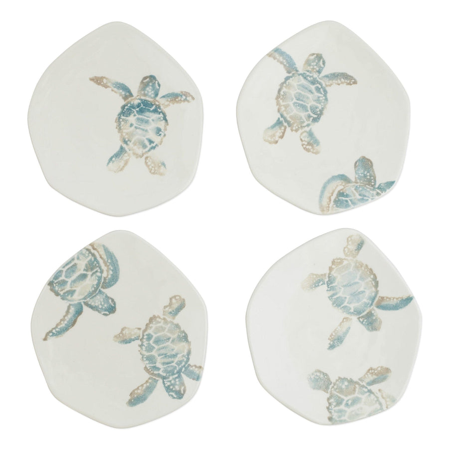 Tartaruga Assorted Salad Plates - Set of 4 by VIETRI