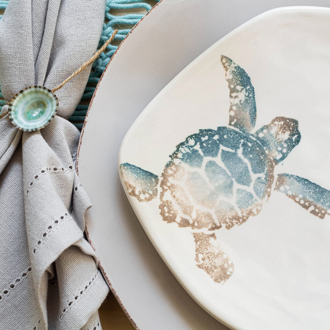 Tartaruga Turtle with Tail Salad Plate