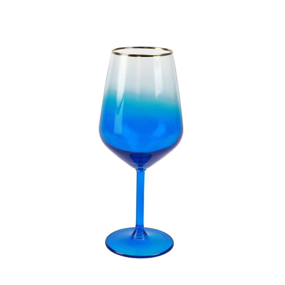 Rainbow Wine Glass