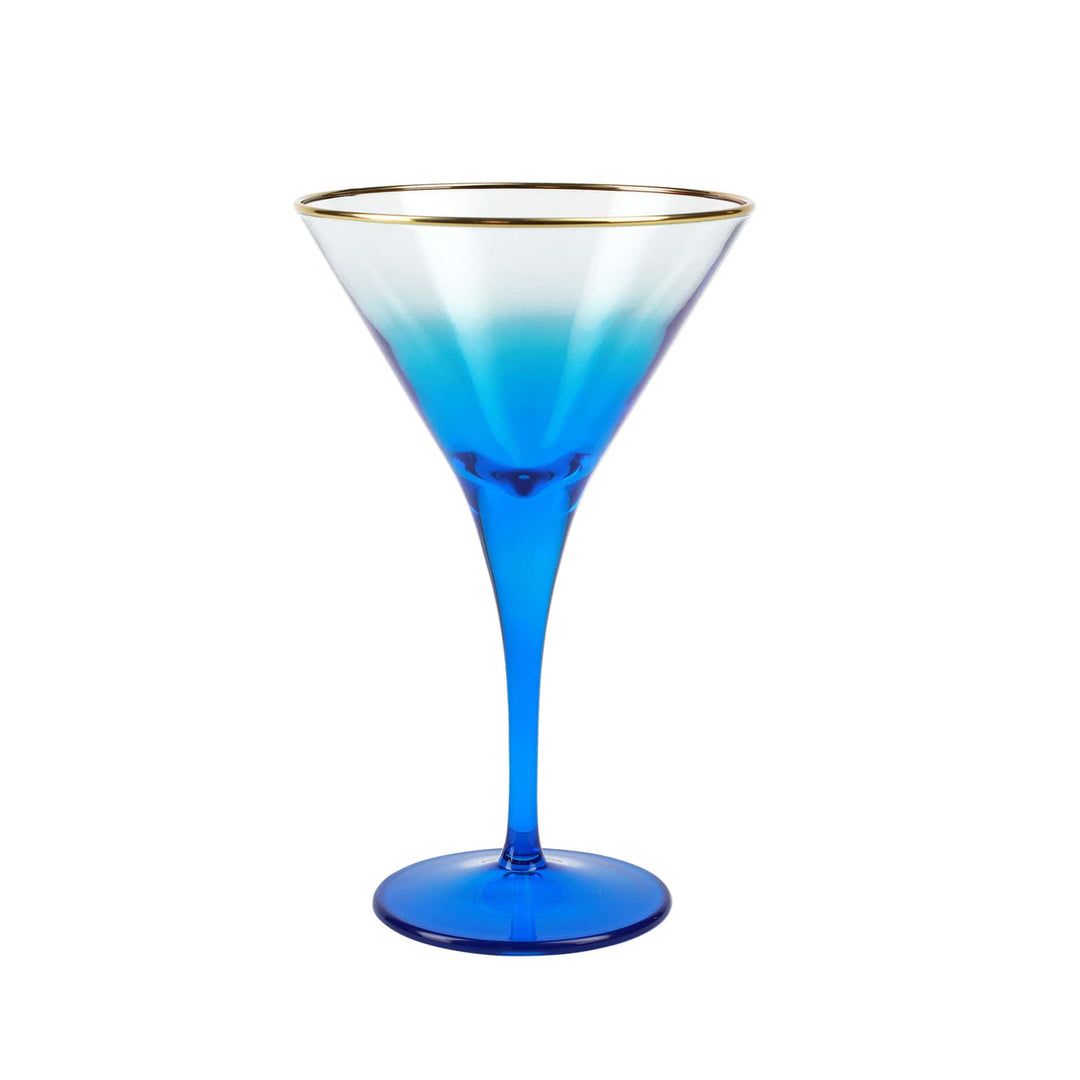 Rainbow Martini Glass