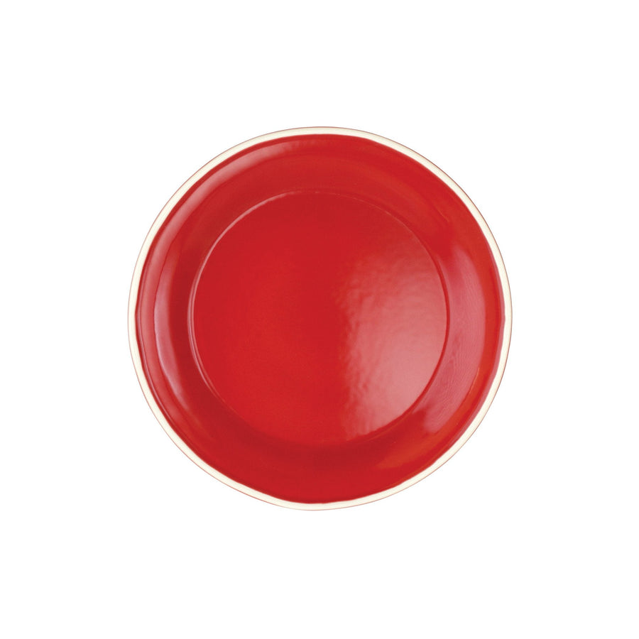 Chroma Red Salad Plate by VIETRI