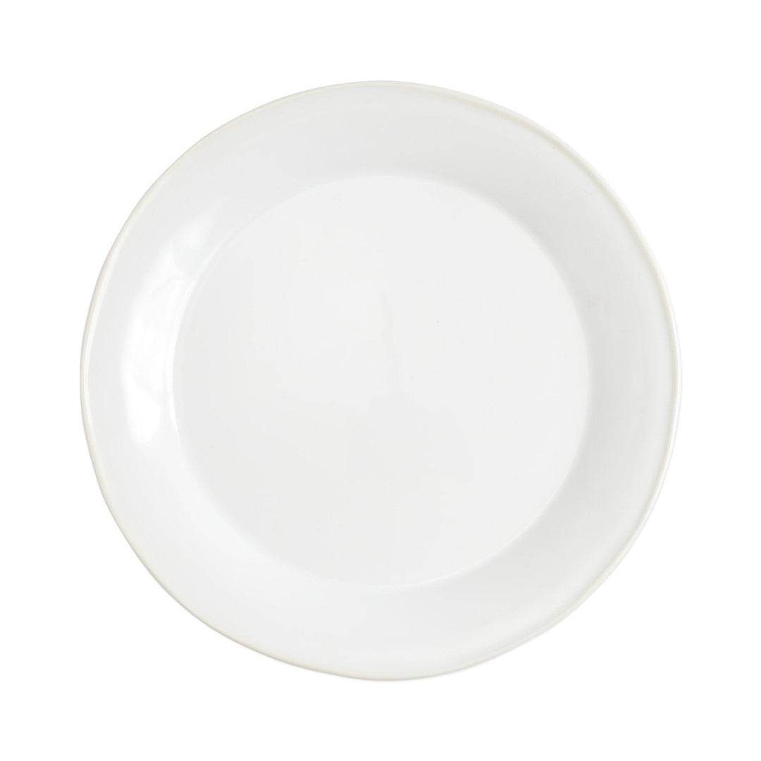 Chroma White Dinner Plate by VIETRI