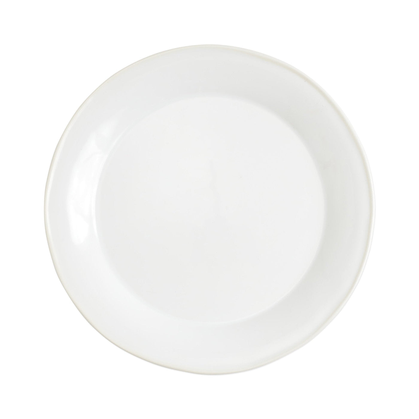 Chroma White Dinner Plate by VIETRI