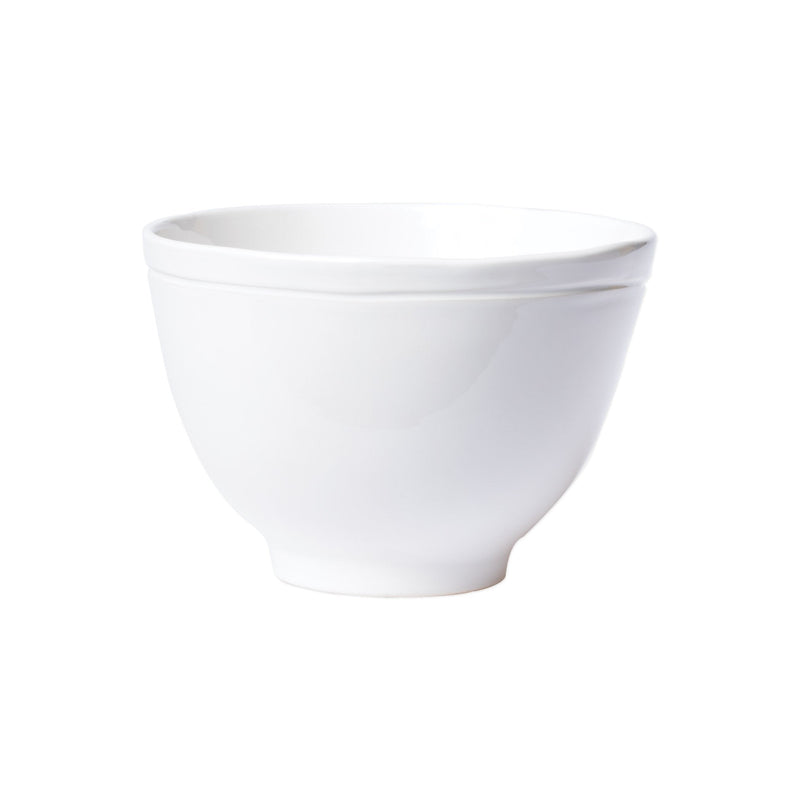 Fresh White Deep Serving Bowl by VIETRI