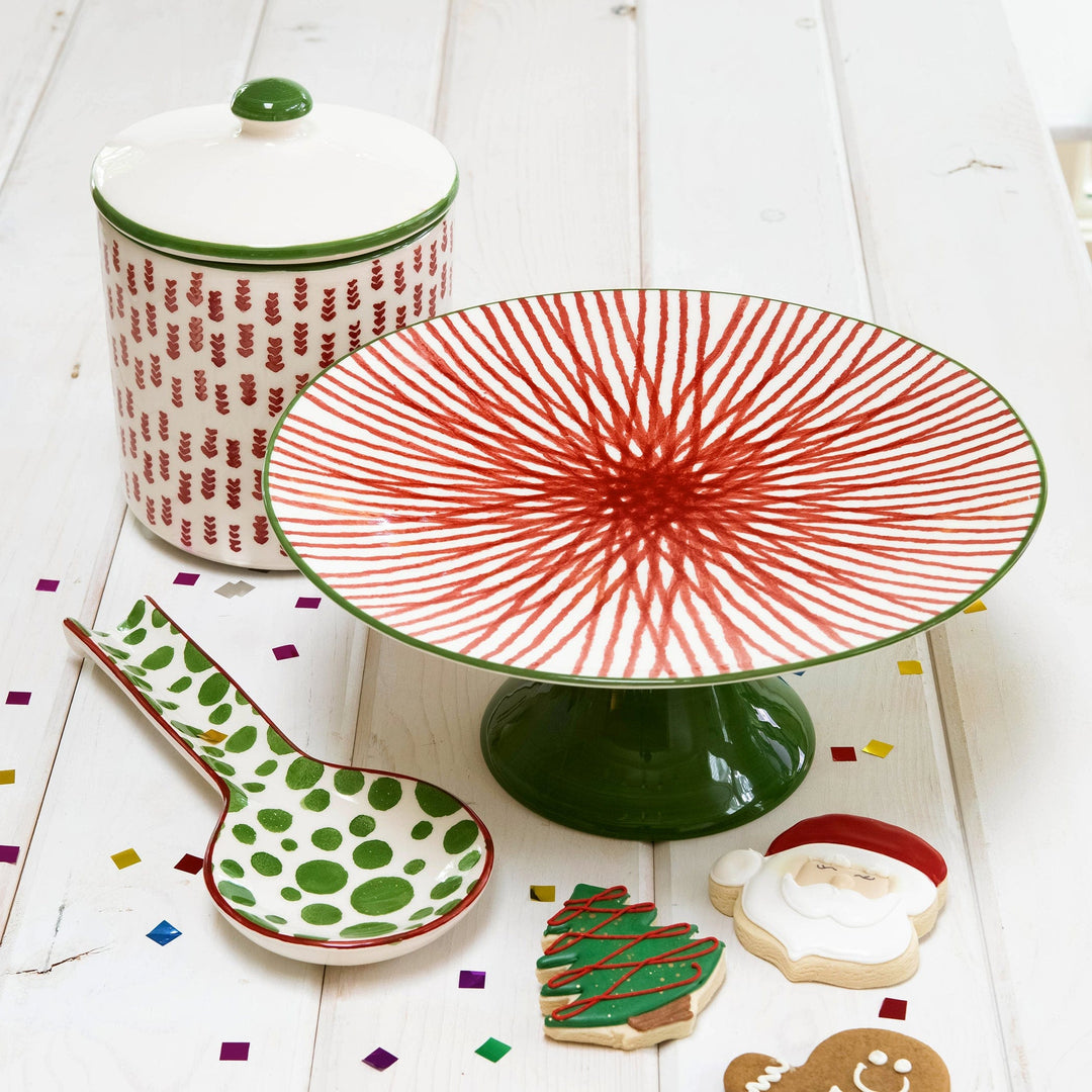 Mistletoe Cake Stand