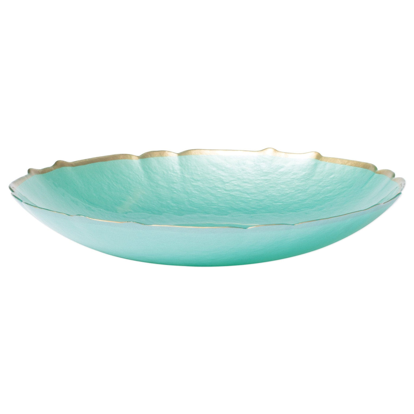 Baroque Glass Large Bowl