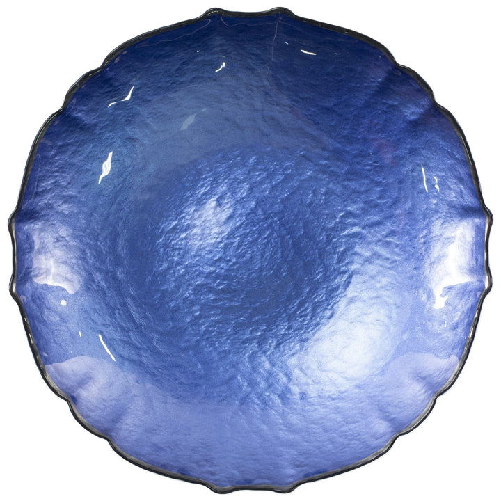 Baroque Glass Large Bowl