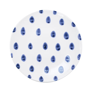 Santorini Dot Dinner Plate by VIETRI