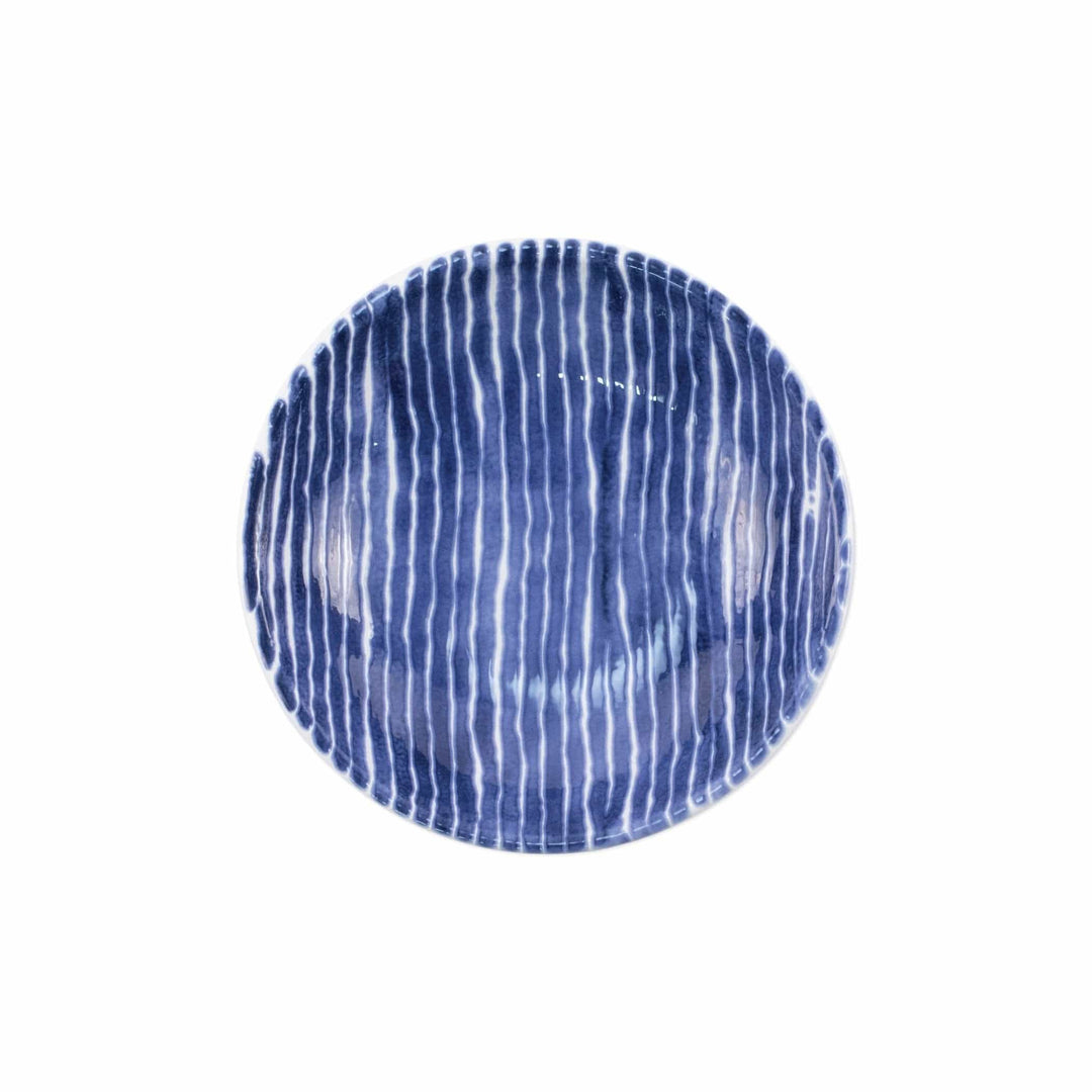 Santorini Stripe Condiment Bowl by VIETRI