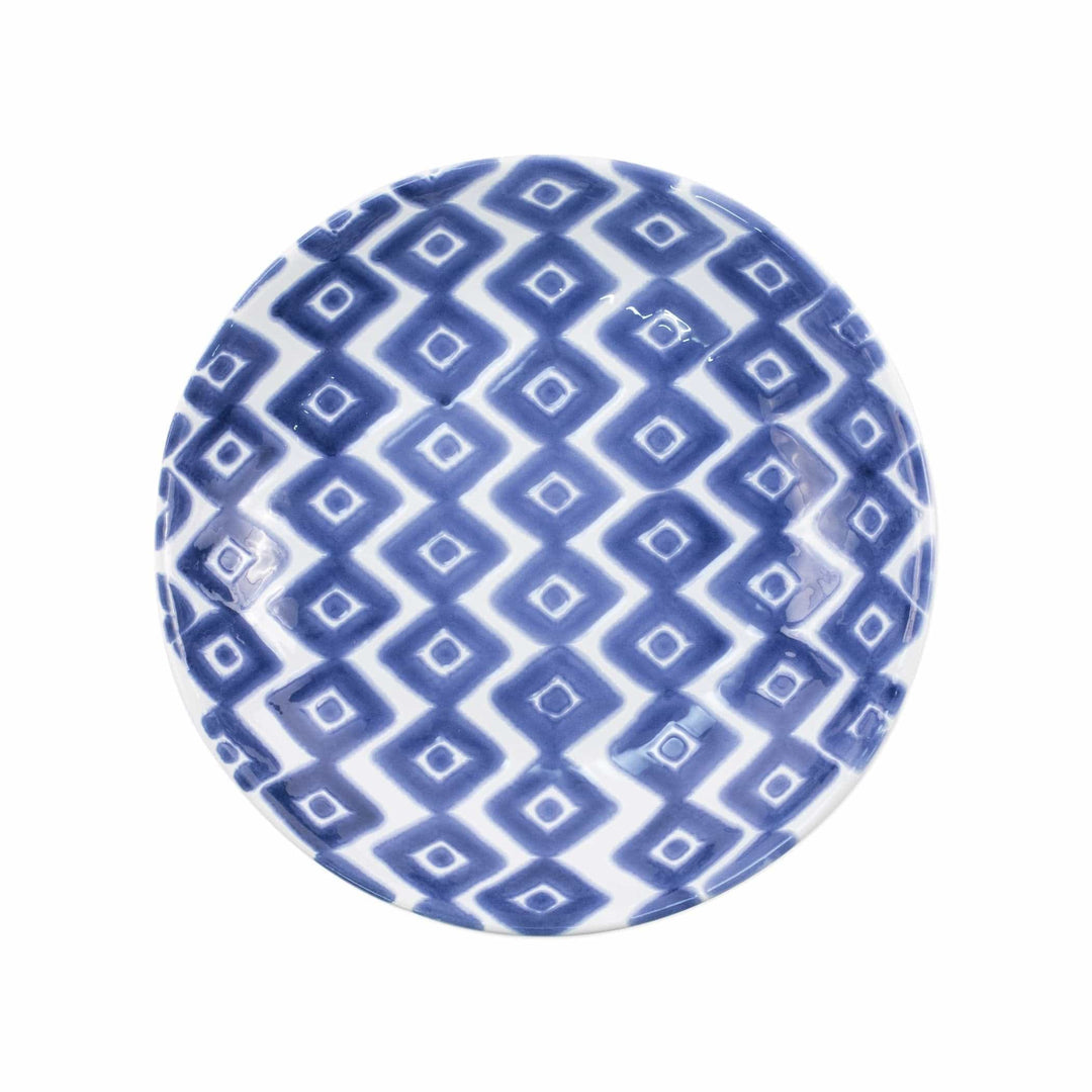 Santorini Diamond Pasta Bowl by VIETRI