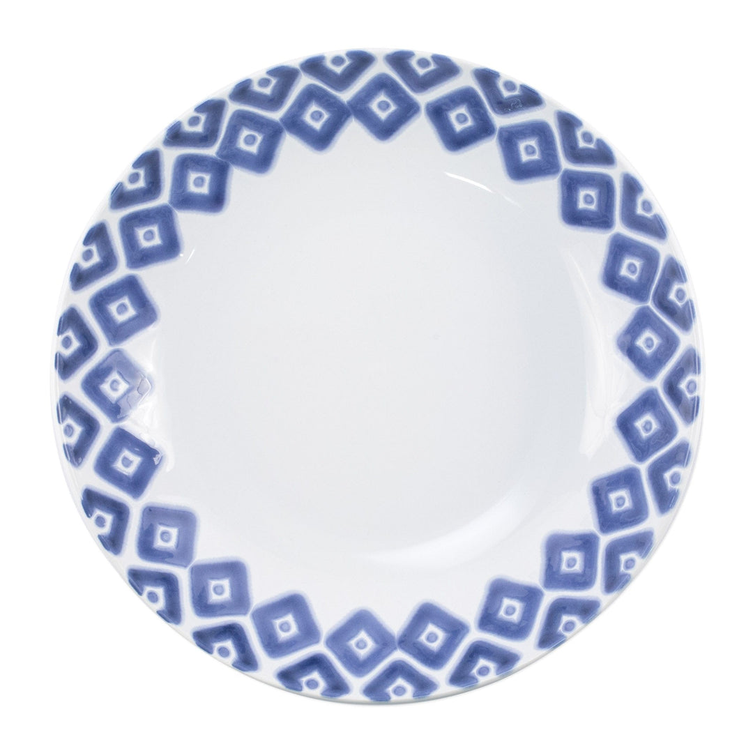 Santorini Diamond Medium Serving Bowl by VIETRI