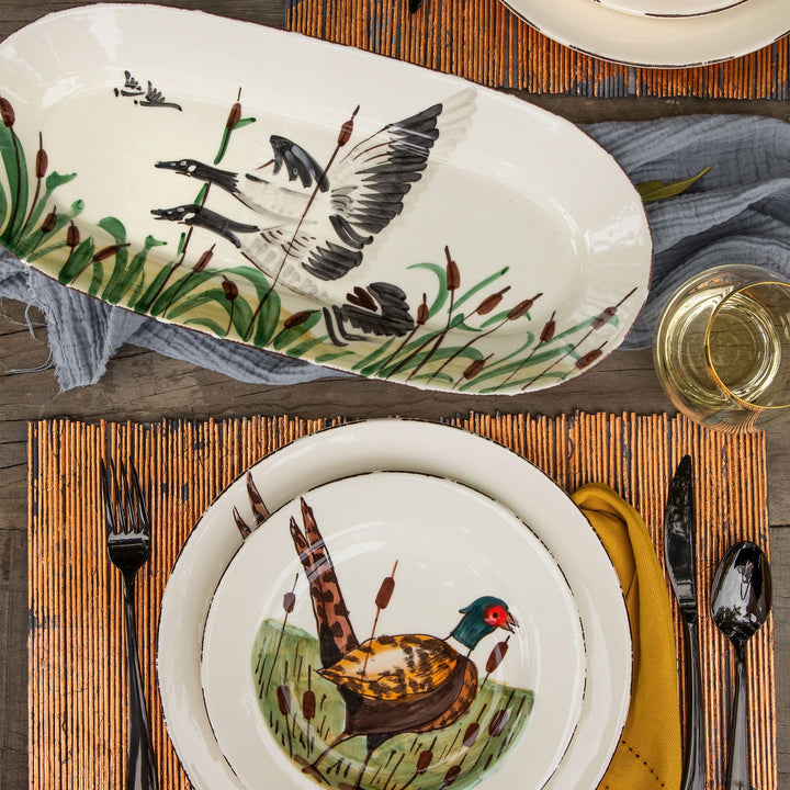 Wildlife Pheasant Salad Plate