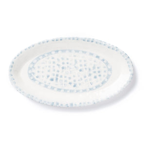 Mosaico Blu Small Oval Platter