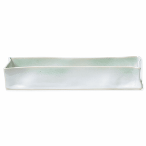 Bath Essentials Aqua Rectangular Tray